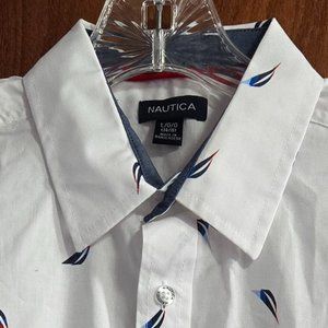 Nautica Boys short sleeve dress shirt, never worn